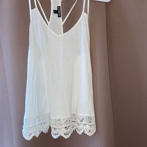 White tank top from express!